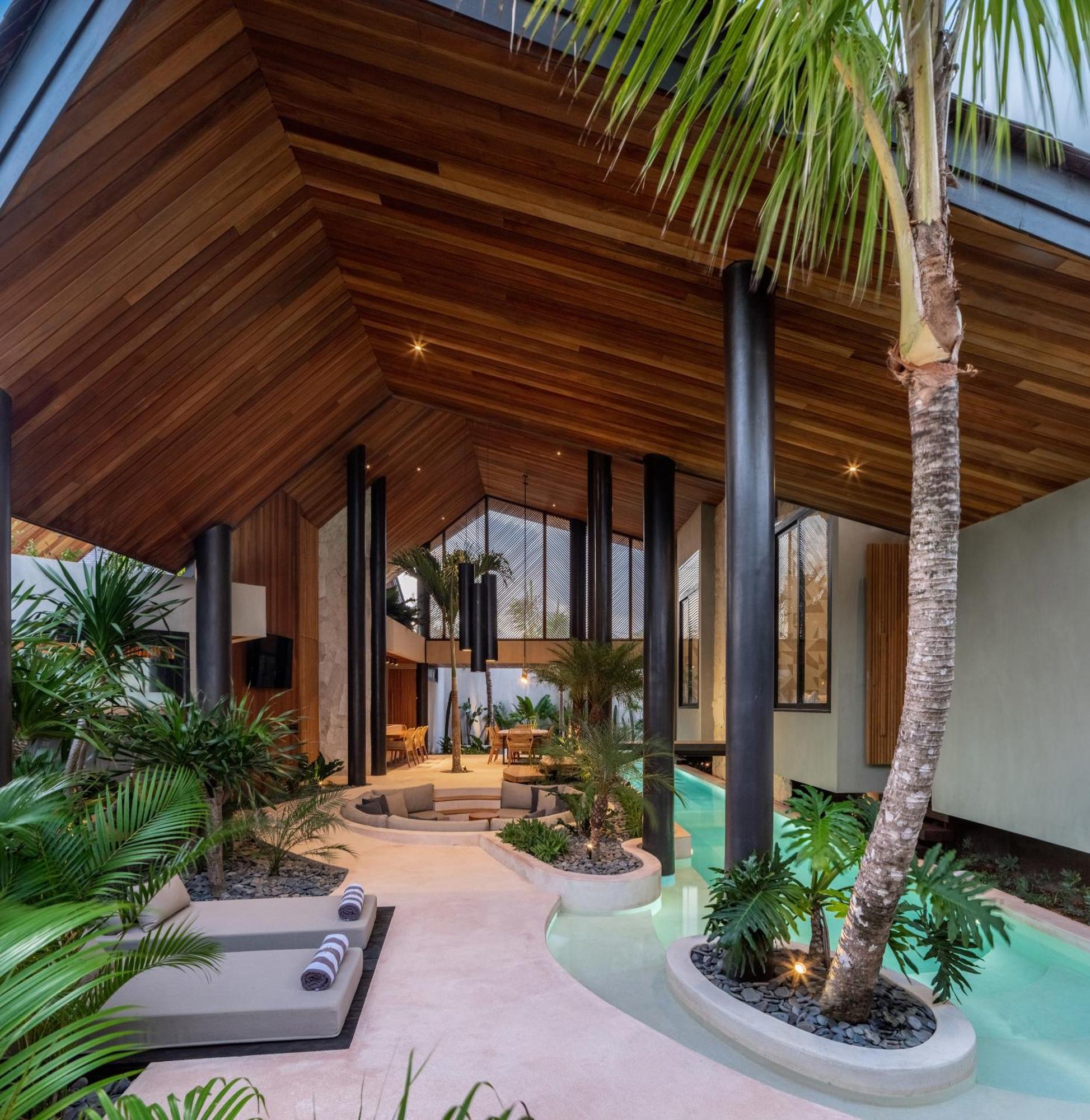 Villa Feh Bali By House Of Winds - Neo Tropical Eden Near Canggu Kerobokan  Exterior photo